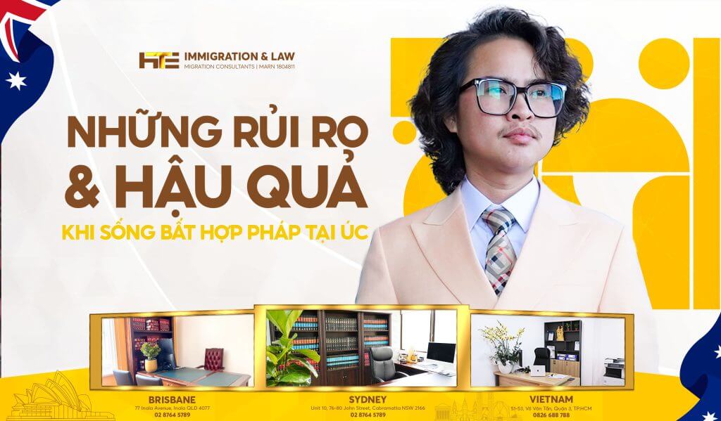 những rủi ro và hậu quả khi sống bất hợp pháp tại úc