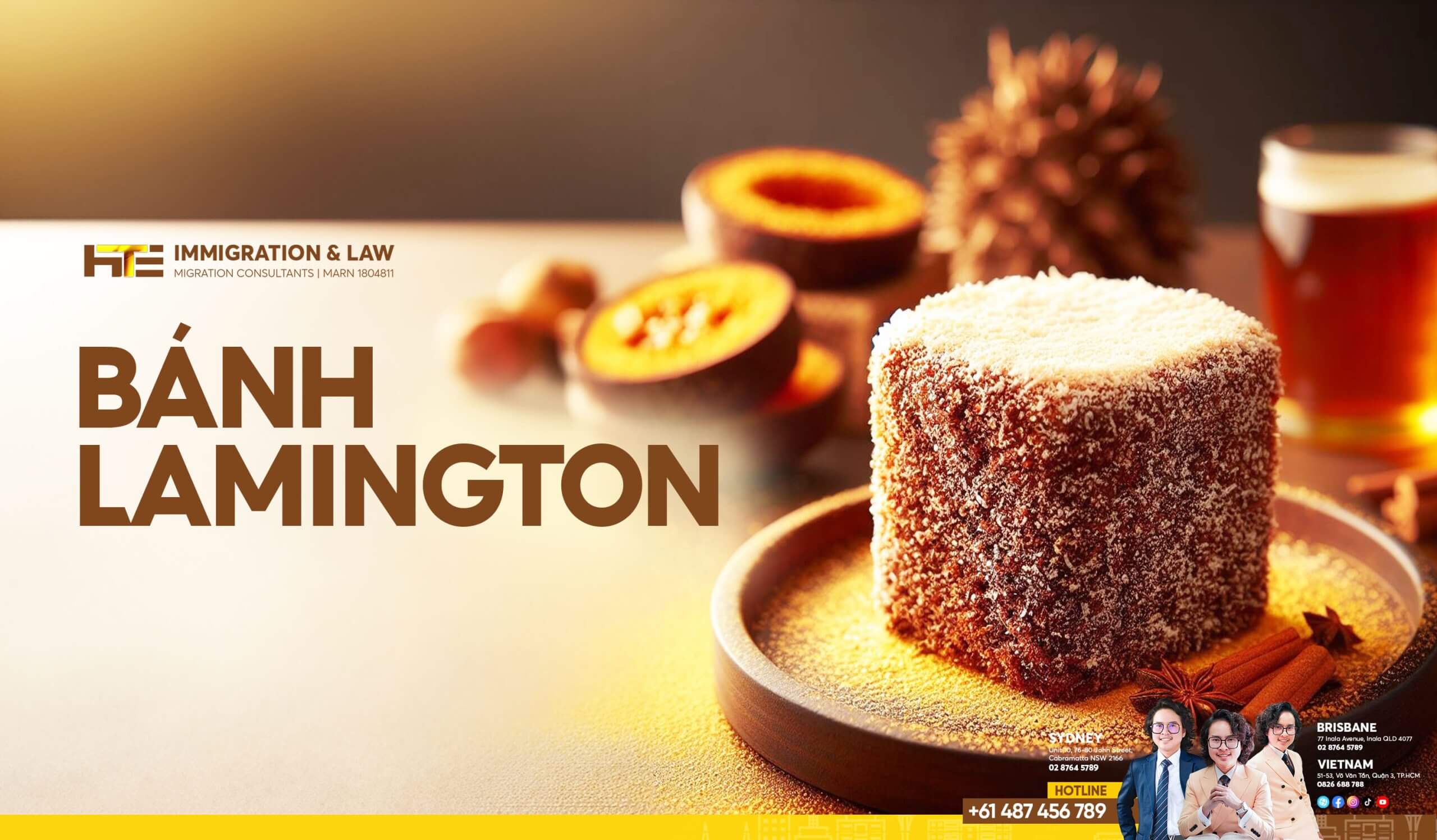 bánh lamington