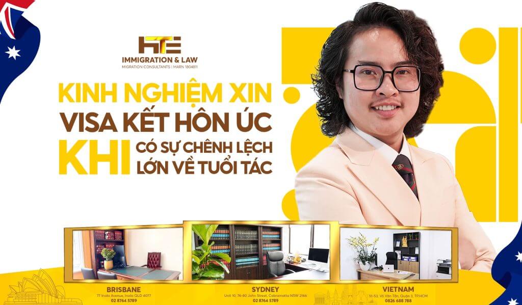 Kinh nghiệm xin visa kết hôn Úc khi có sự chênh lệch lớn về tuổi tác