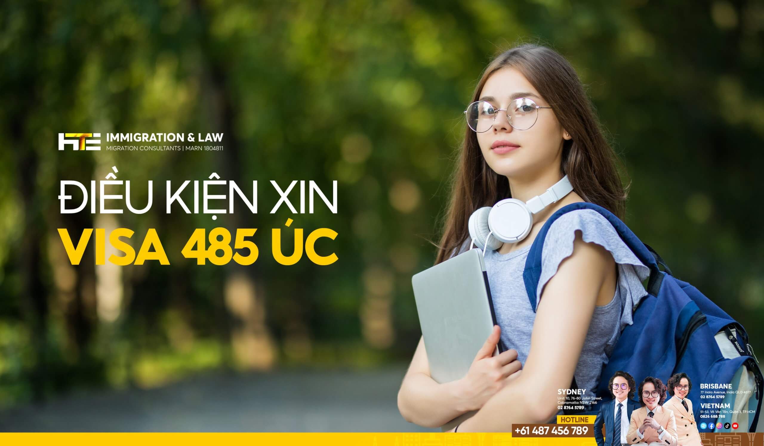 điều kiện xin visa 485 úc