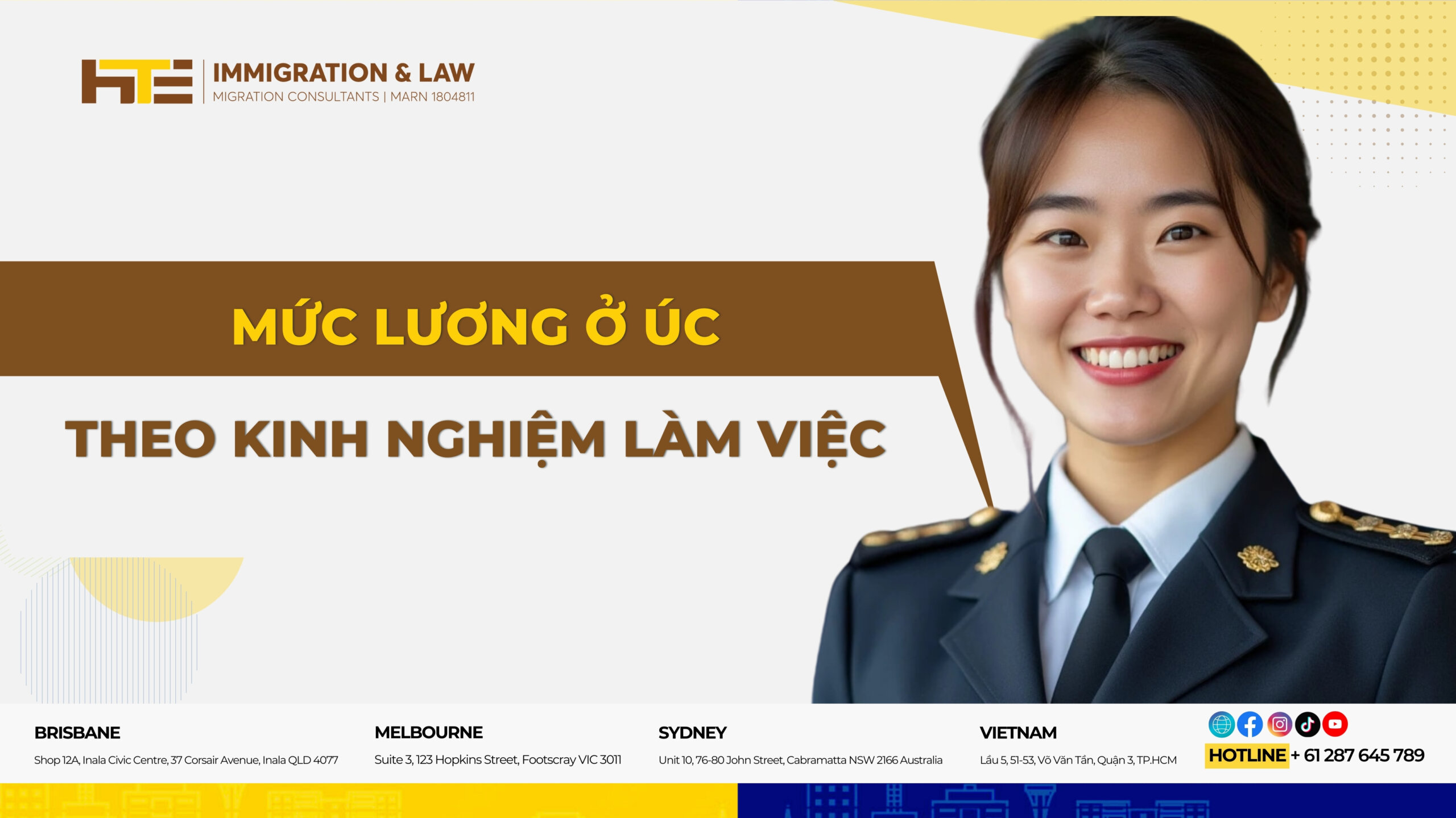 Muc luong o uc theo kinh nghiem lam viec