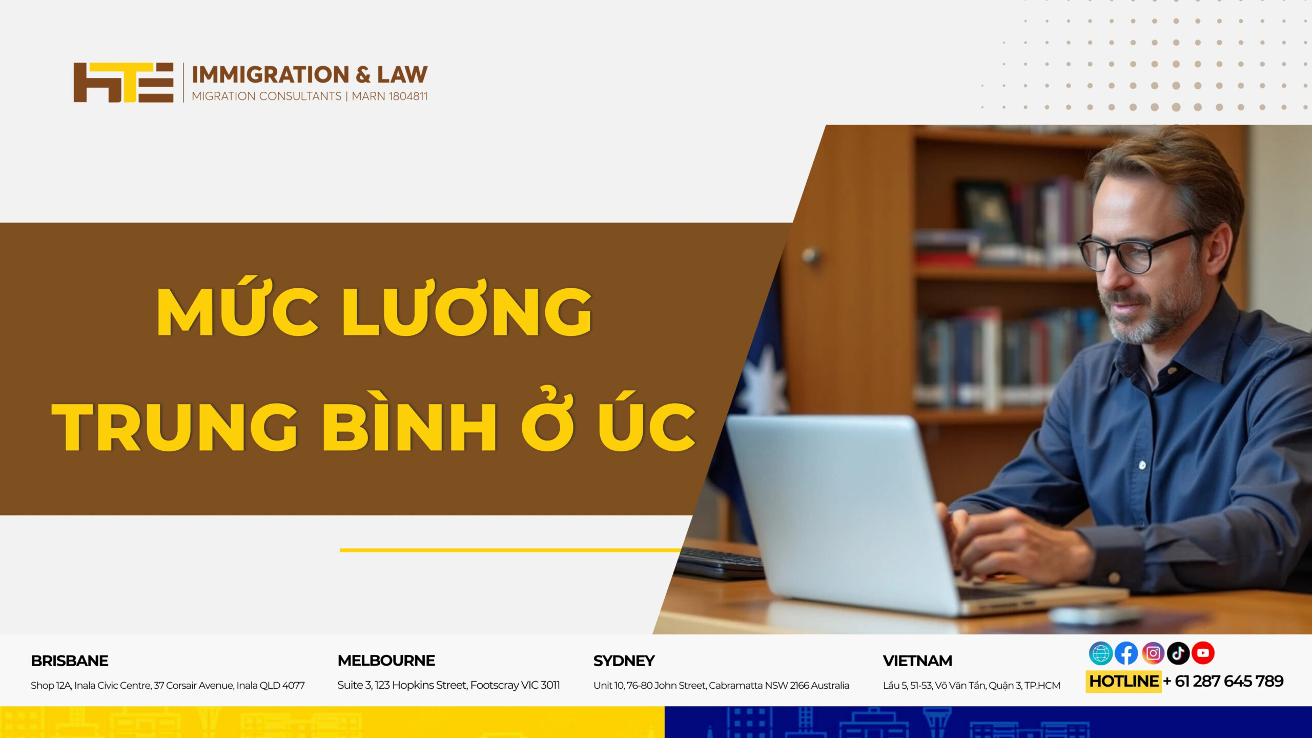 Muc luong trung binh o uc