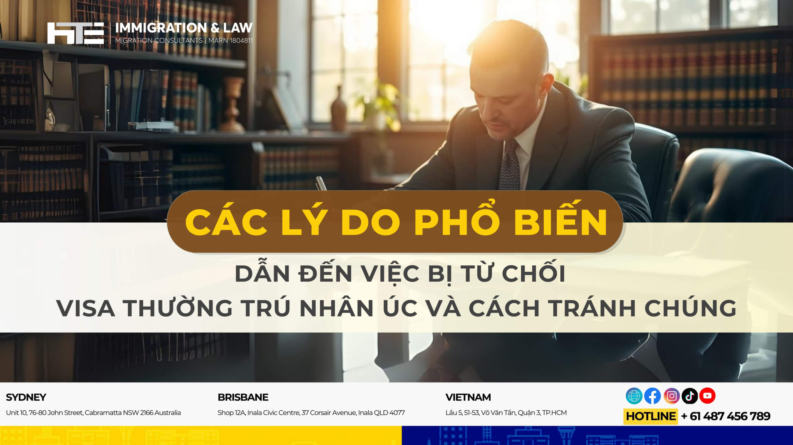 Cac ly do pho bien dan den viec bi tu choi visa thuong tru nhan