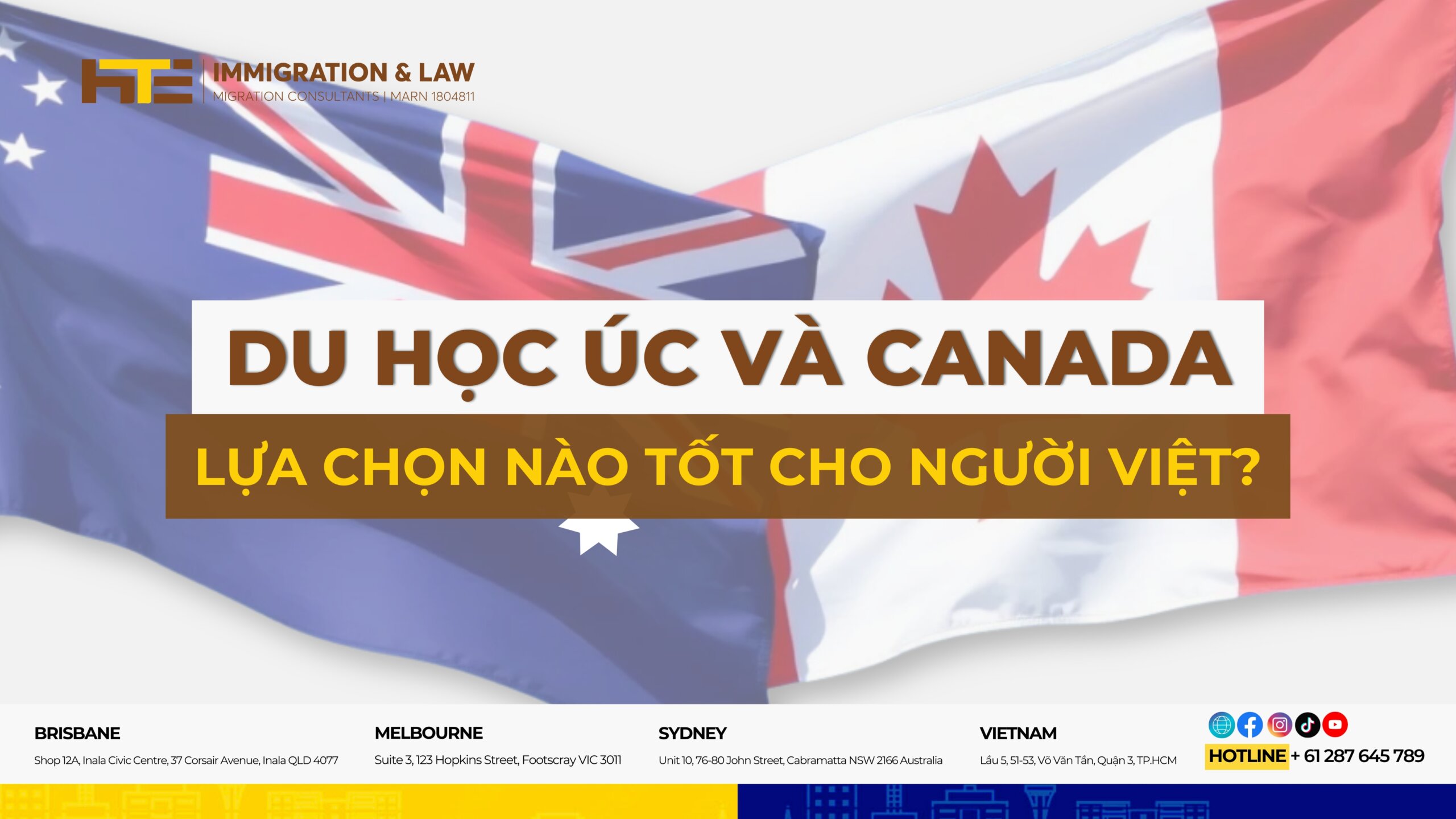 Du hoc Uc va Canada: lua chon nao tot cho nguoi Viet