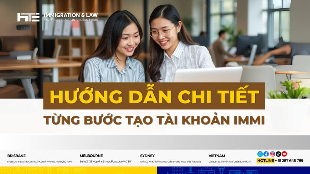 Huong dan chi tiet tung buoc tao tai khoan immi