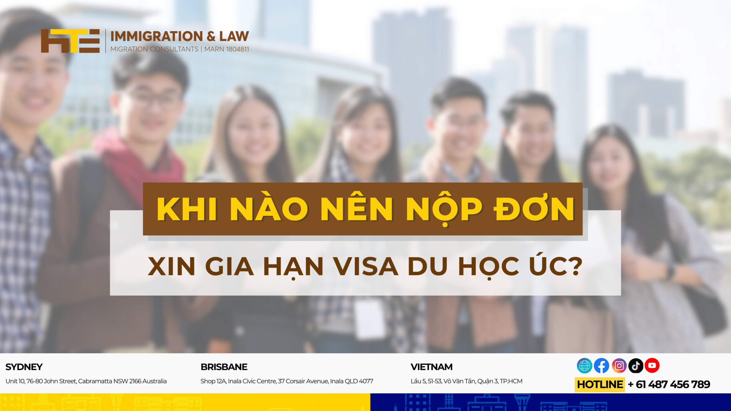 Khi nao nen nop don xin gia han visa du hoc uc?