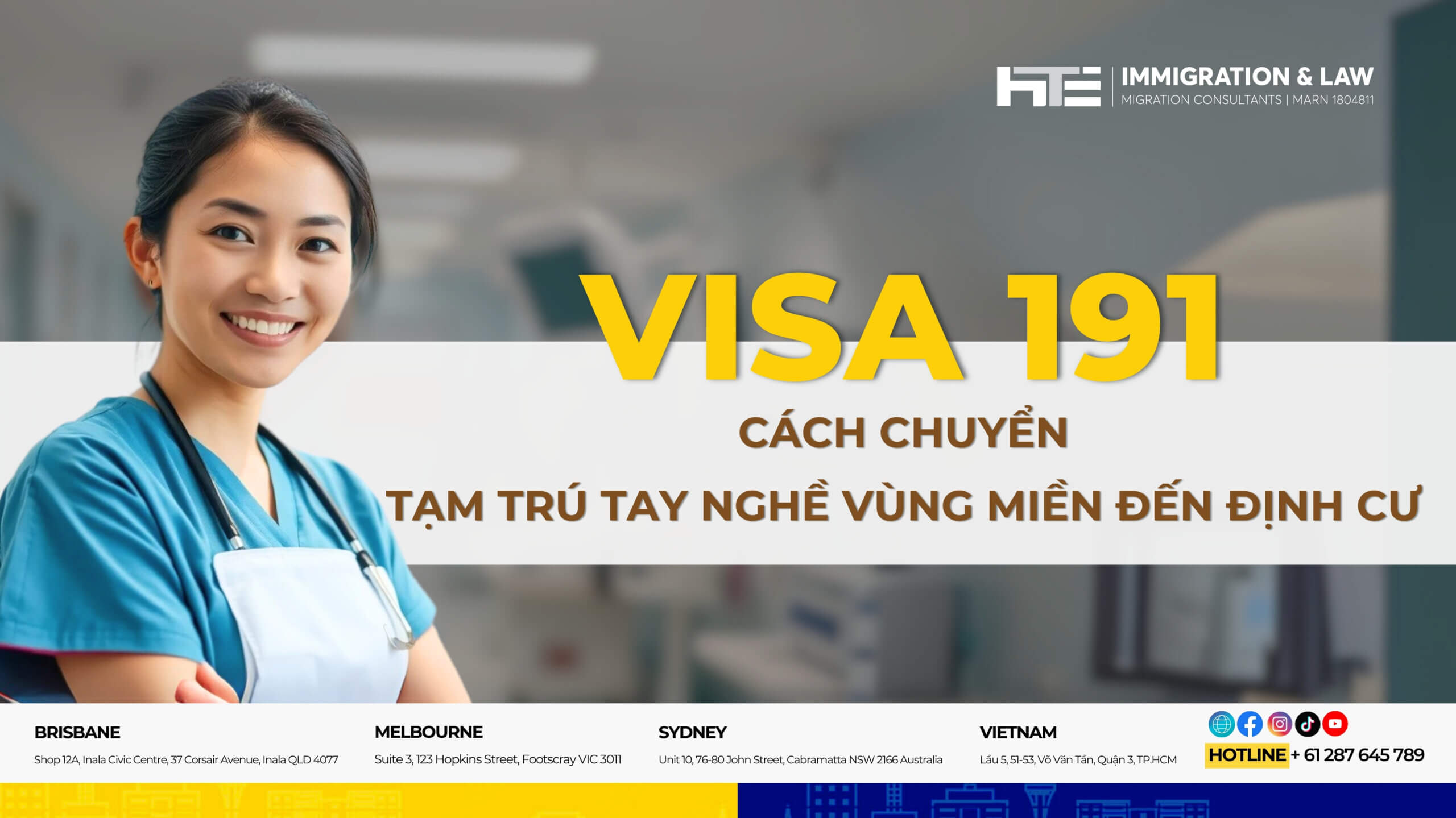 Visa 191 cach chuyen tam tru tay nghe vung mien den dinh cu