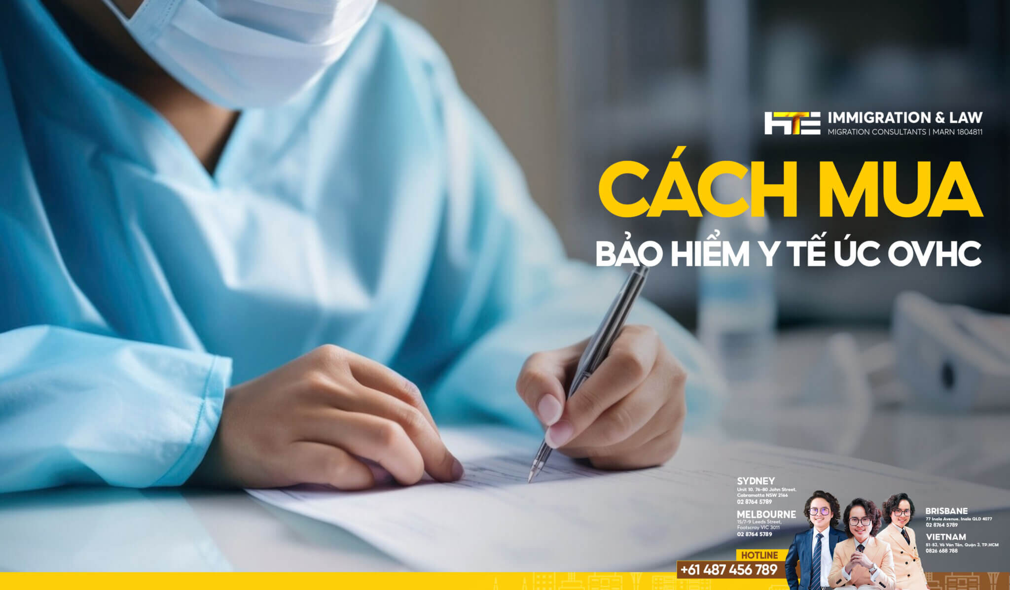 Cách mua bảo hiểm y tế Úc VHC