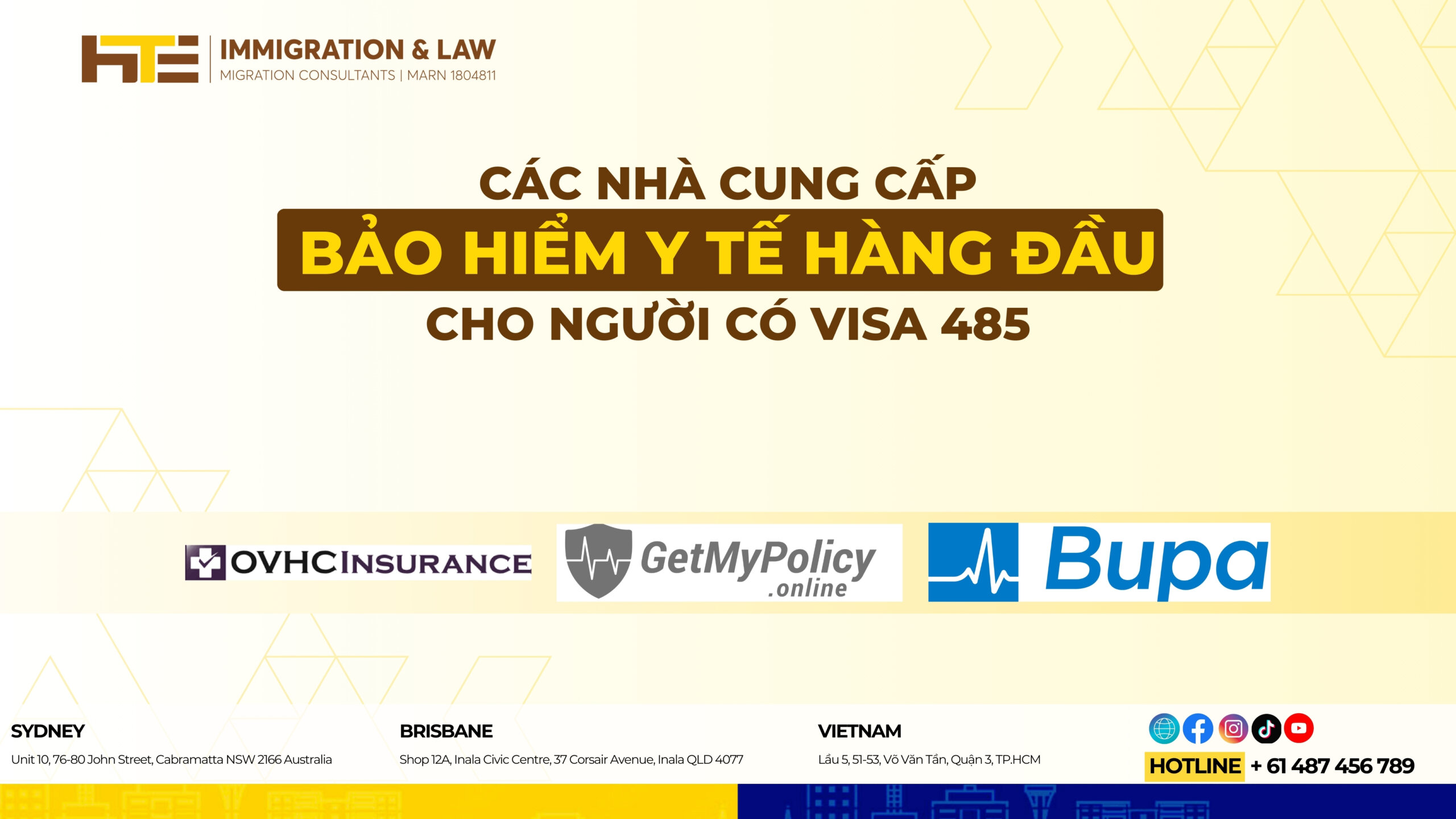 CAC NHA CUNG CAP BAO HIEM Y TE HANG DAU CHO NGUOI CO VISA 485