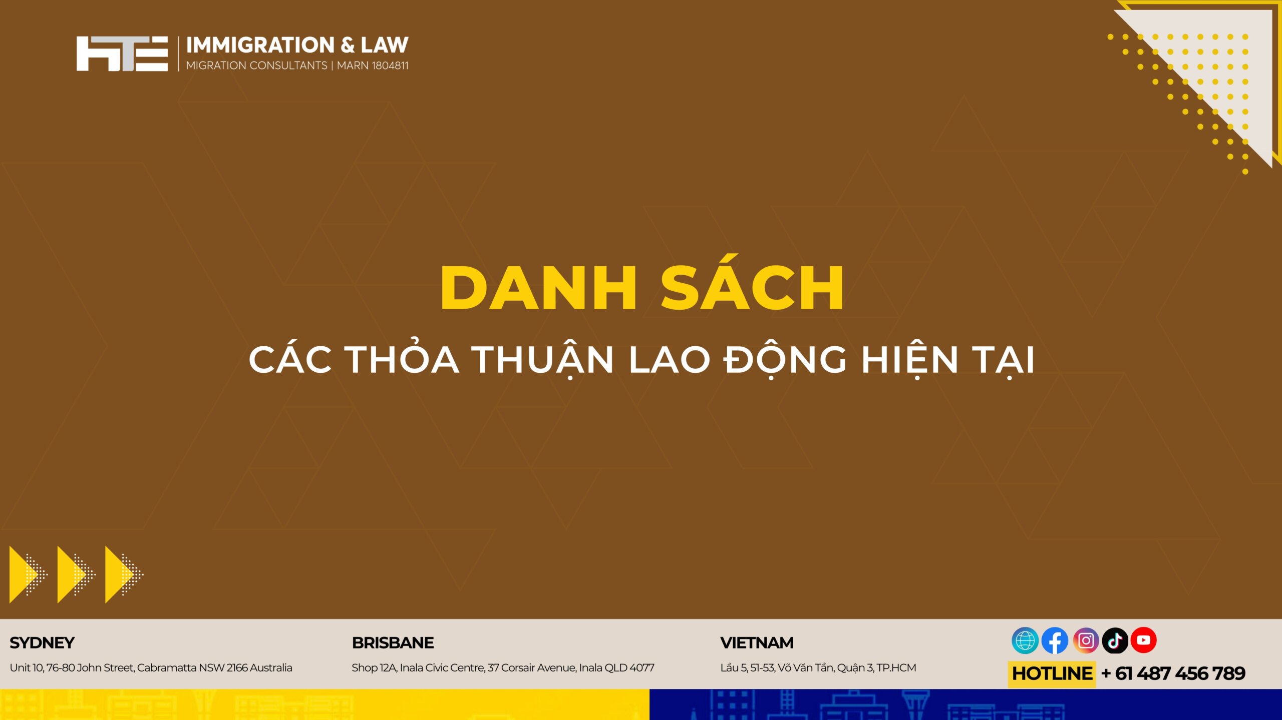 DANH SACH CAC THOA THUAN LAO DONG HIEN TAI