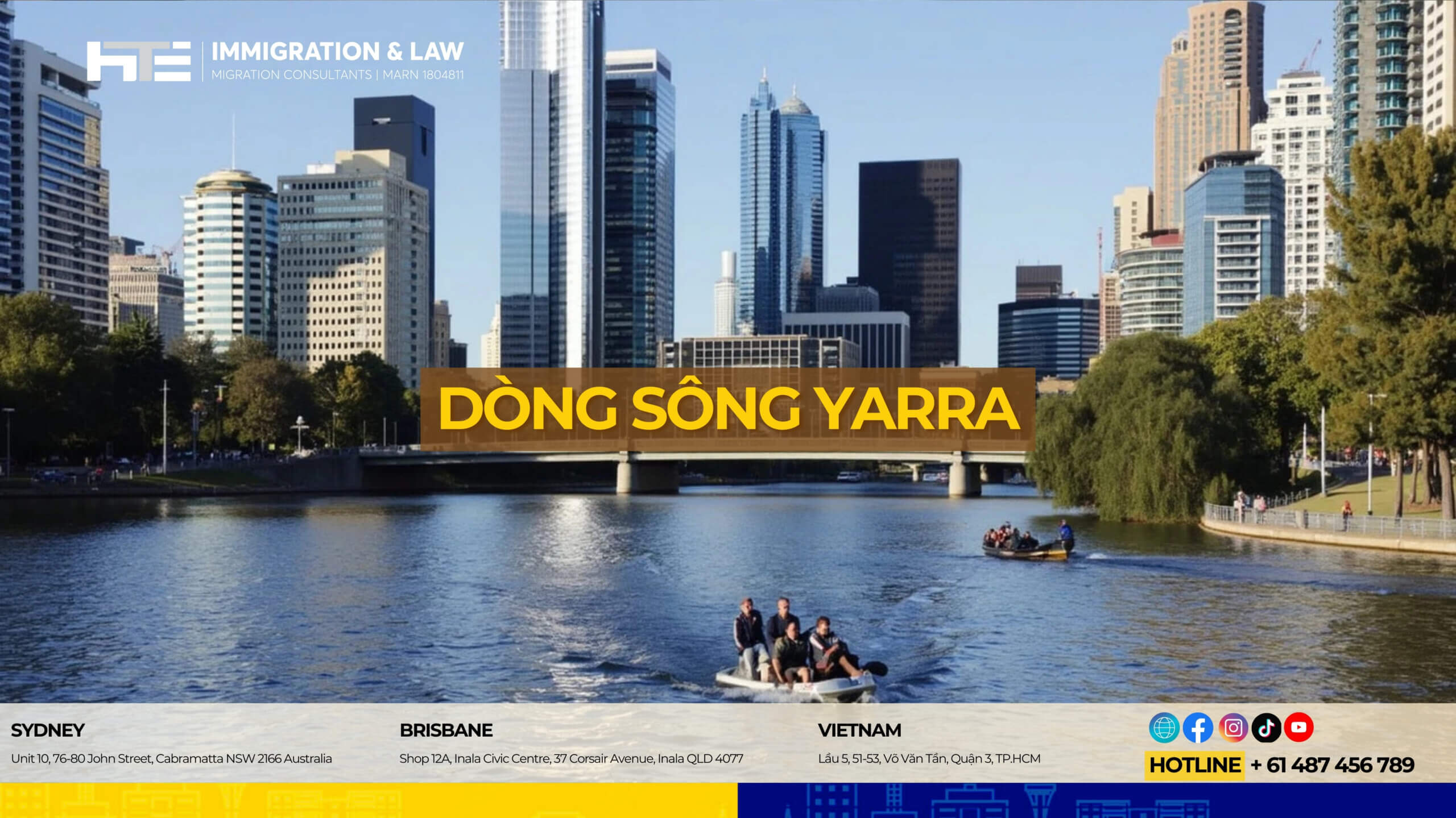 Dòng sông Yarra