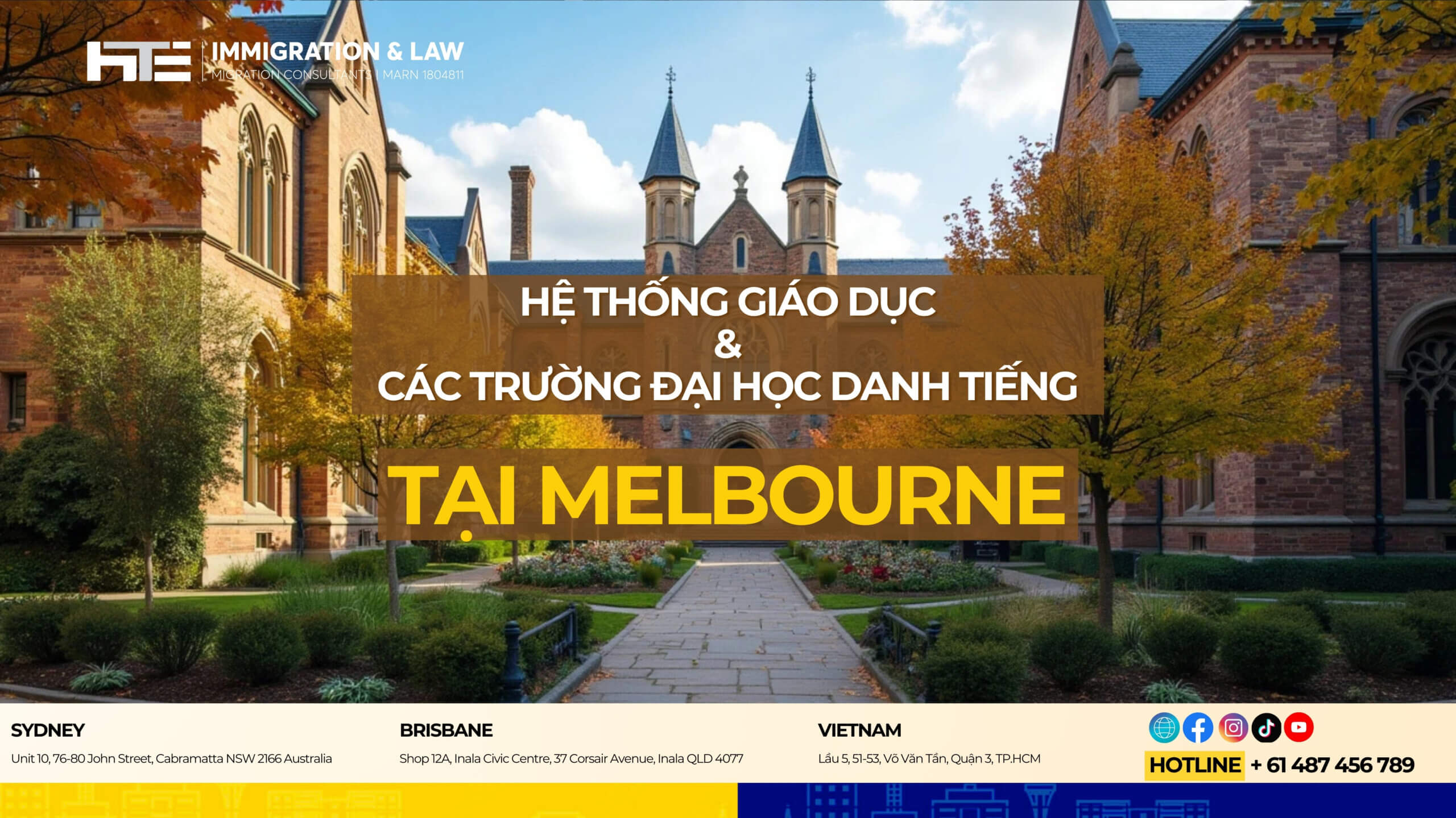 trường đại học tại Melbourne