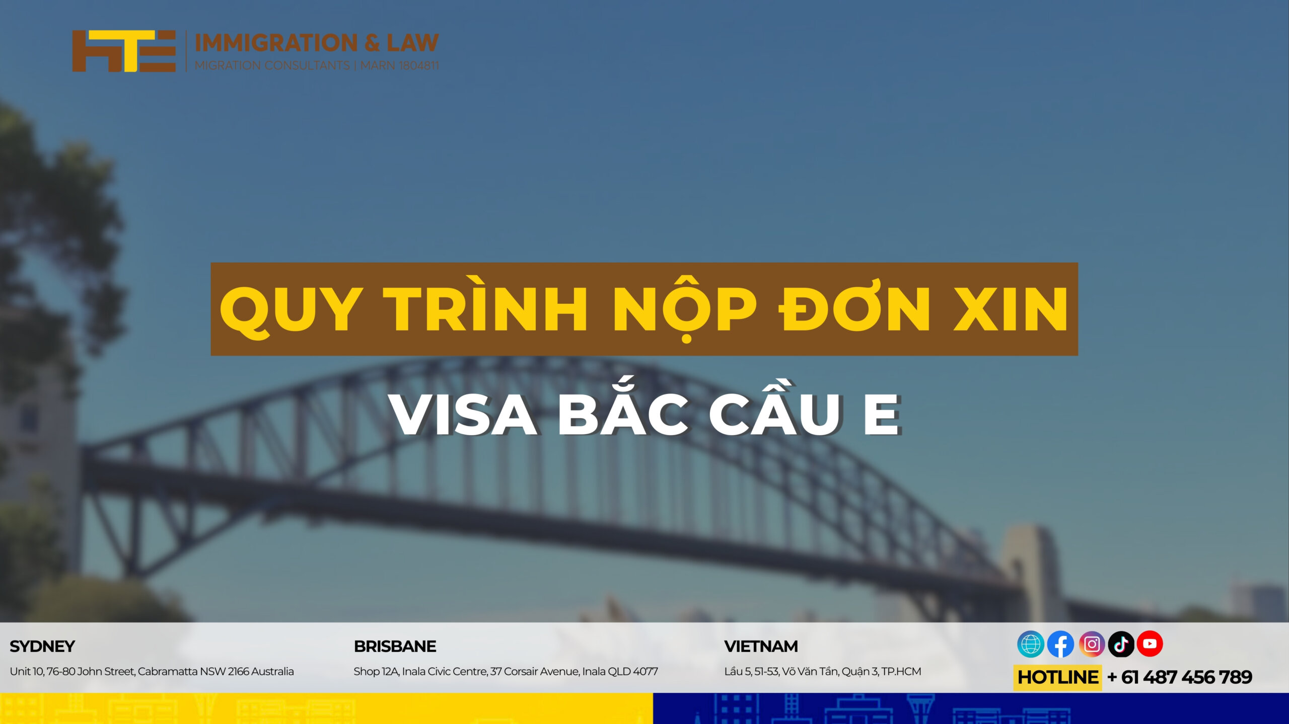 Quy Trinh Nop Don Xin Visa Bac Cau E