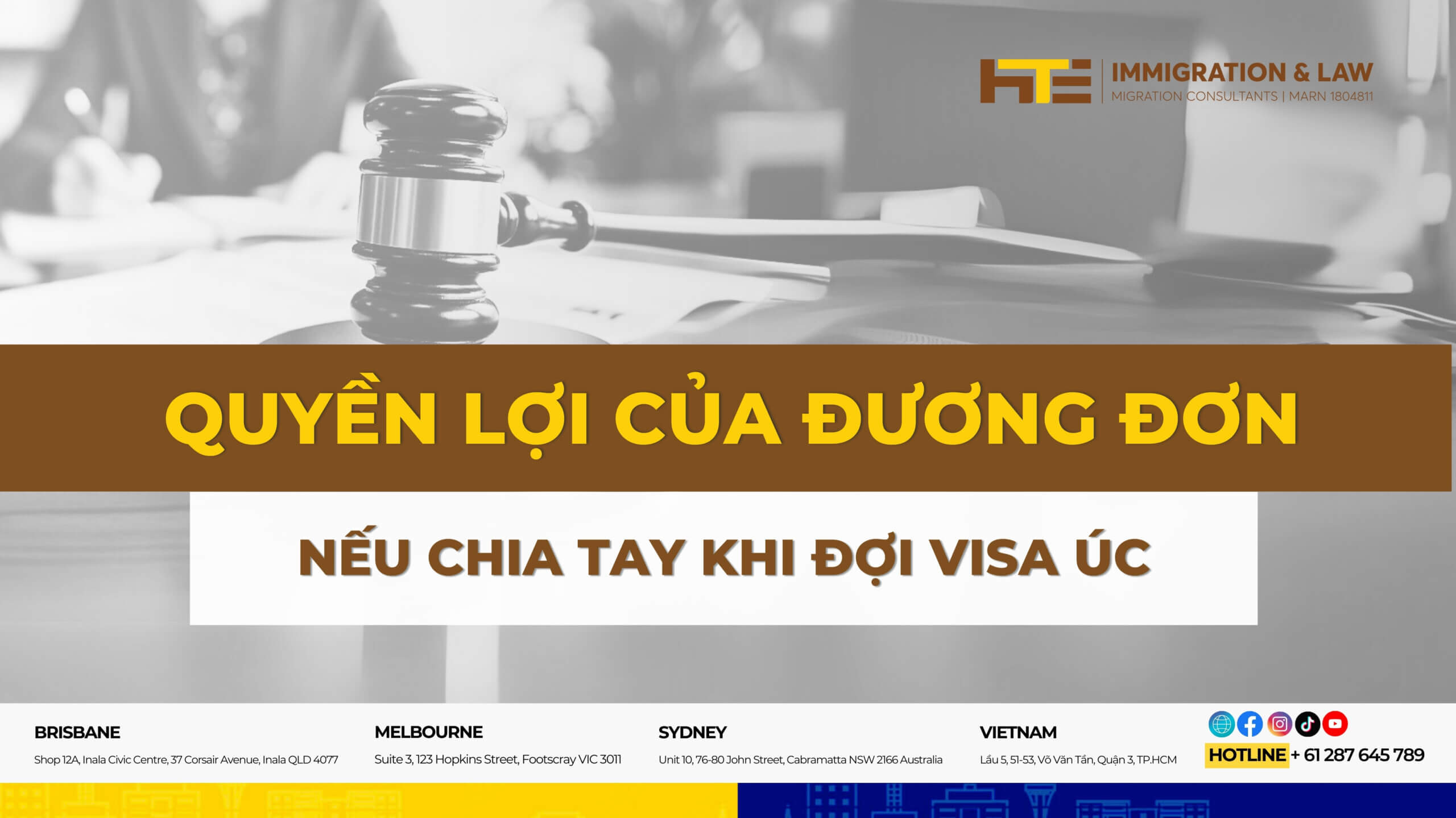 Quyen loi cua duong don neu chia tay khi doi visa uc