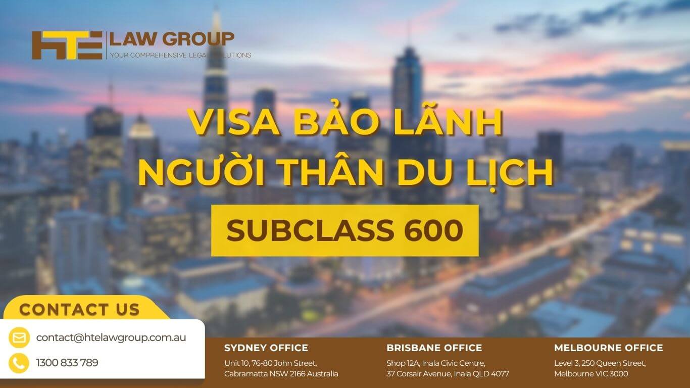 visa bảo lãnh người thân du lịch Úc