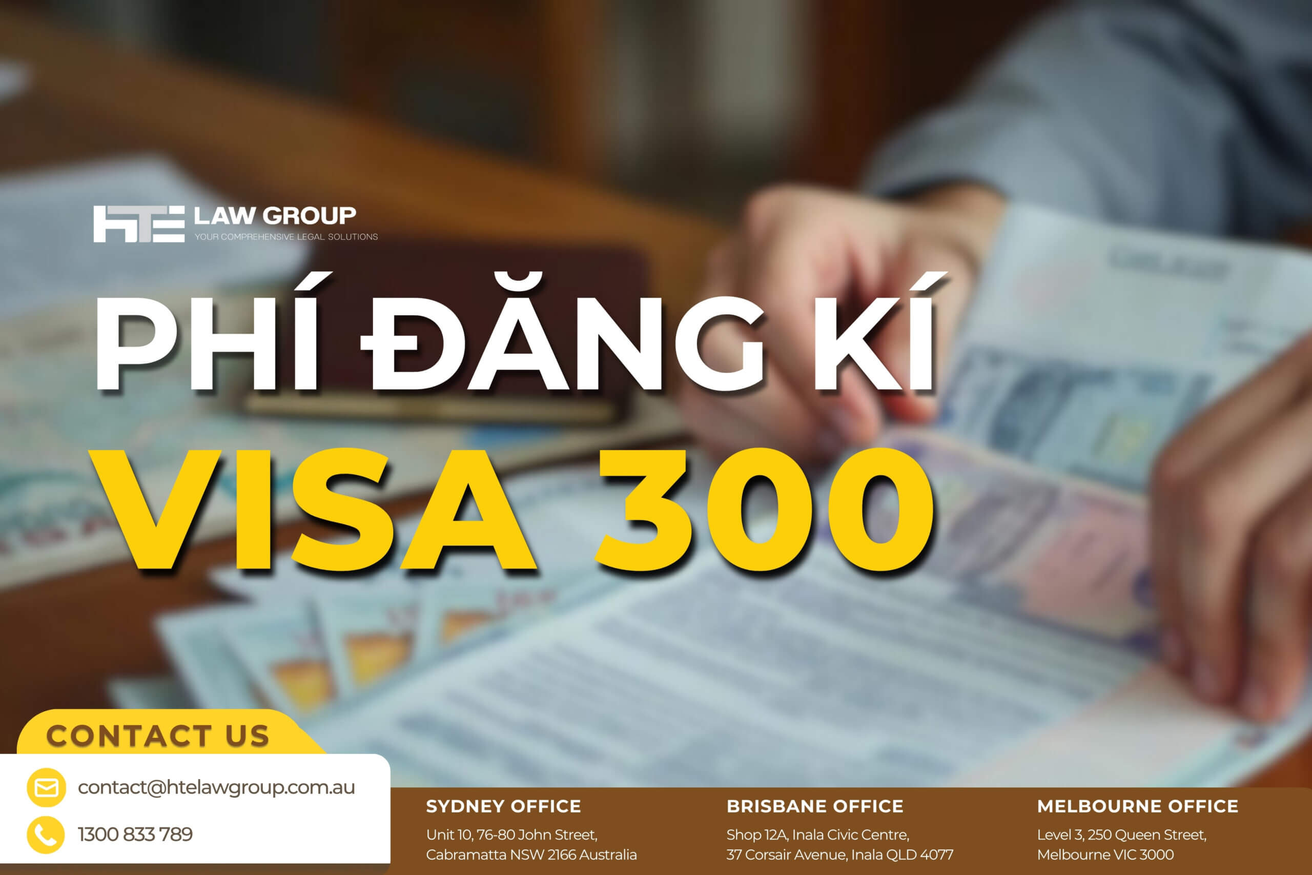 chi phí visa 300 úc