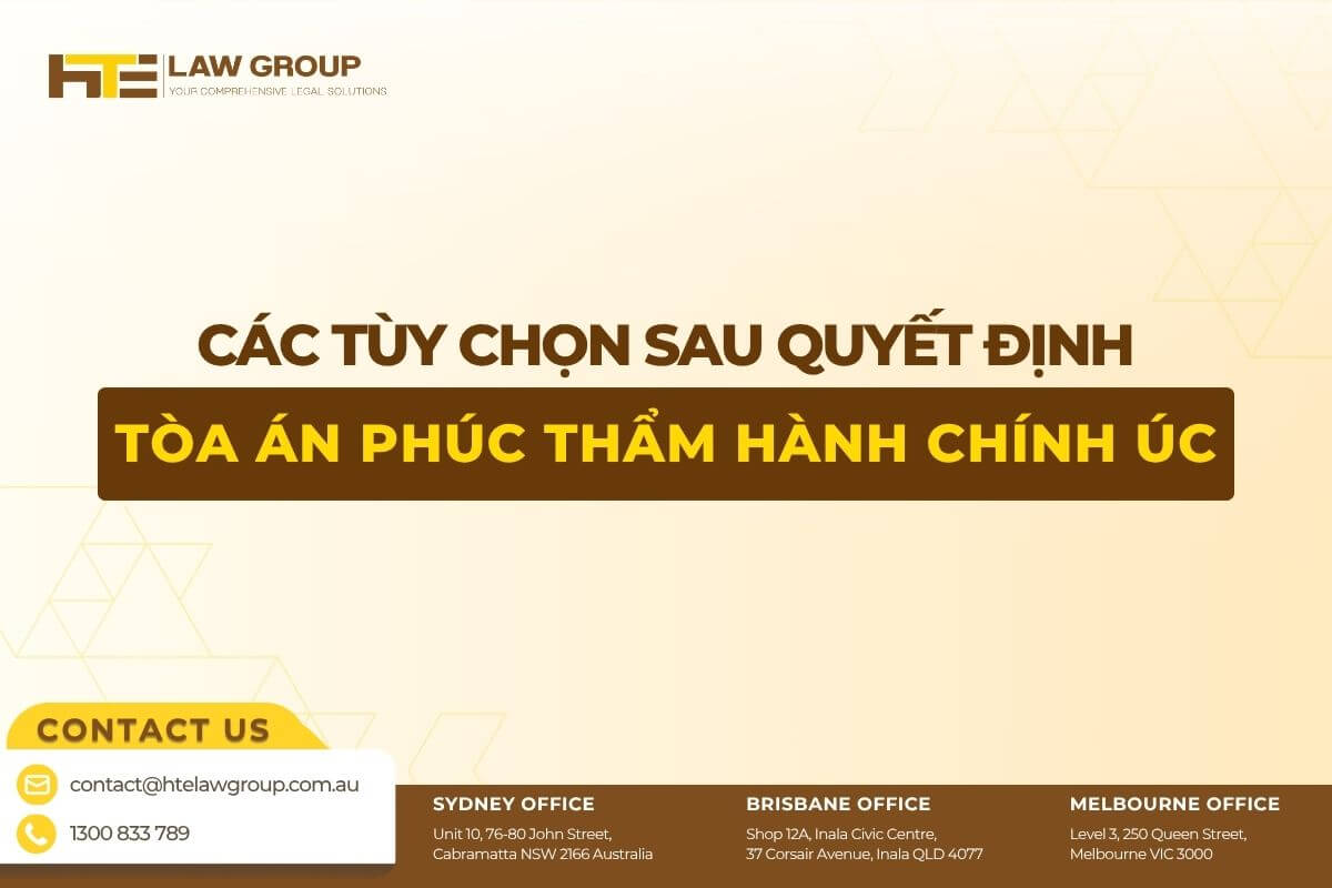 CAC TUY CHON SAU QUYET DINH CUA TOA AN PHUC THAM HANH CHINH UC