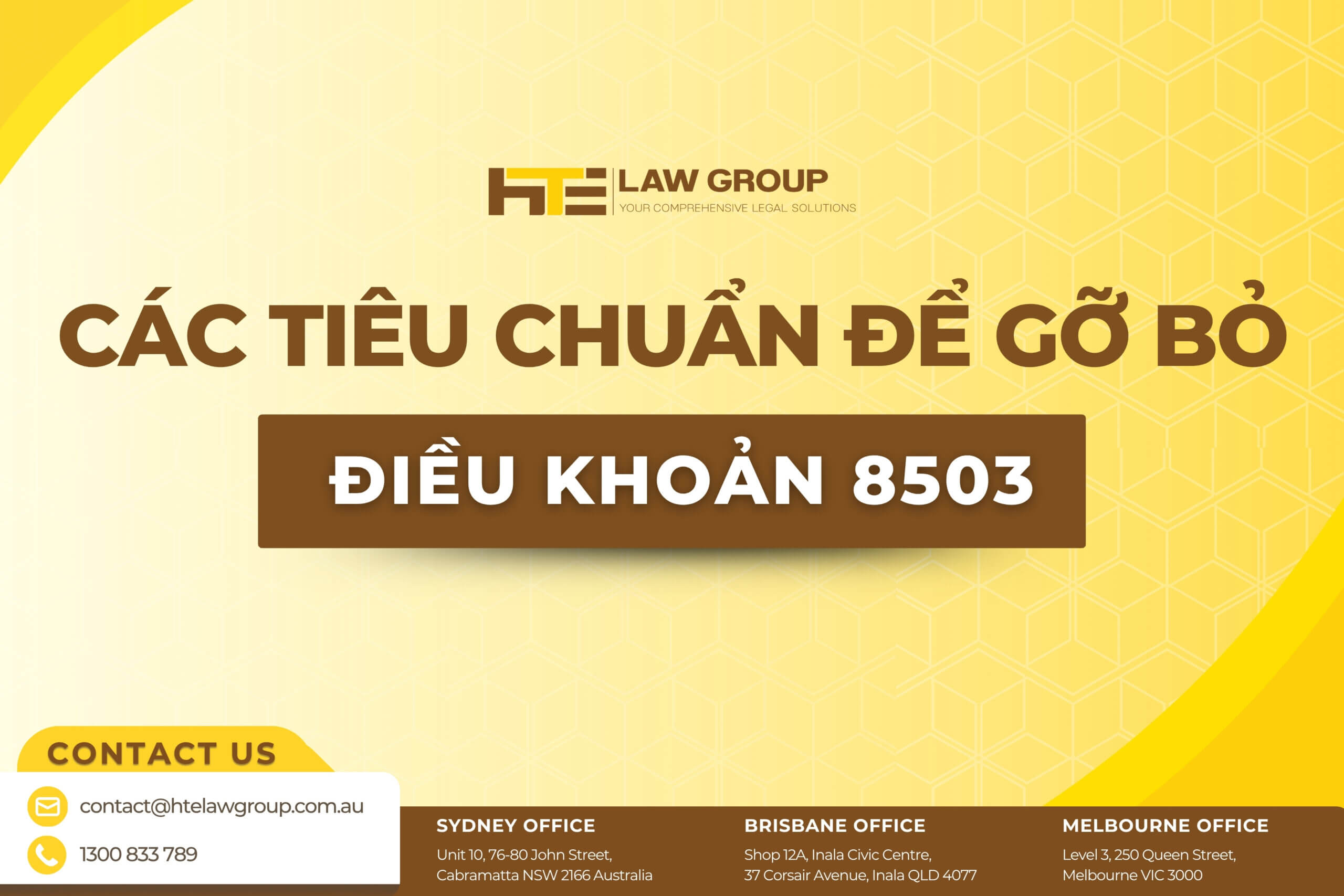 Cac tieu chuan de go bo khi nhan thu tu dieu khoan 8503